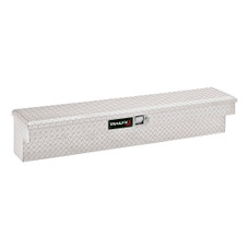 TRAILFX 160721 72' SIDE MOUNT BOX Side Mount; Single Lid With Struts; Diamond Tread; Bright; Polished 16 Gauge Aluminum; 72 Inch Length x 11-1/4 Inch Width x 11 Inch Height; 4.4 Cubic Foot Capacity