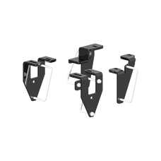 PULLRITE 2742 20K ISR CUSTOM MOUNTING K Use With ISR Series Hitch; Custom-Fit Rail and Brackets; 20000 Pound Capacity; No Drilling Required