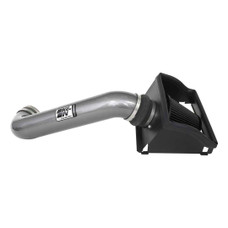 K&N FILTER 30-2616KC PERFORMANCE AIR INTAKE SYSTEM Gunmetal Gray Aluminum Tube; Black Filter; With Heat Shield