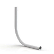 SEAVIEW LTB-13 LIGHT BAR 13' Saddle Mount; 1-1/4 Inch Diameter x 12-1/4 Inch Width x 14.13 Inch Height; White; Aluminum; With Stainless Steel Saddle Assembly And Mounting Hardware