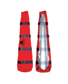 FORTRESS ANC SFX-16 FX-16 STOWAWAY BAG Boat Anchor; For Fortress FX-16 Boat Anchor; Velcro Closure; 32 Inch Length; Red; Fabric; With 7/16 Inch Wrench/ Fluke Clip/ Bolt And Nut