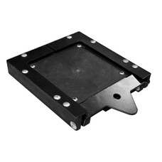 WISE SEATING 8WD17 QUICK DISCONNECT SEAT BRACKET Quick Disconnect Bracket; For Use With Flat Surface/ Pedestals And Seat Stands; Steel Rail Frame/ Stainless Steel Spring/ Plastic Housing; ABYC Code - B; Fits 6 Inch Boat Seat Swivel