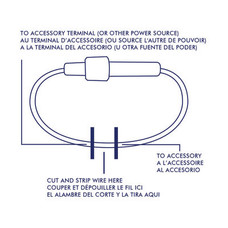SIERRAMARINE FS45470 FUSE HOLDER SFE Style Fuse; 15 Inch 10 Gauge Wire; 30 Amps; With Fuse; Single; Weather Proof Sealed Case