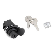 SIERRAMARINE MP49410-1 GLOVE BOX LOCK For Use With 3/4 Inch Thickness Glove Box; Black; Glass Reinforced Polyester; With 2 Keys