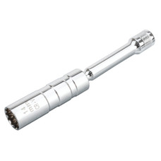 PERFORM TOOL W80544 3/8'DR.14MM12PTMAGSPARKPLUGS 3/8 Inch Drive; 14 MM; Polished Nickel Chrome Plated Finish; Chromium-Vanadium Alloy Steel; 2-3/4 Inch Long With 3-1/4 Inch Swivel Extension