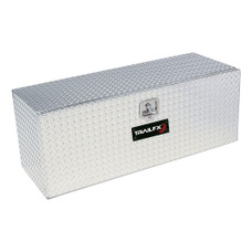 TRAILFX 190241 24' UNDERBODY BOX Underbody; Single Lid; Diamond Tread; Bright; Polished 16 Gauge Aluminum; 24 Inch Length x 17-1/2 Inch Width x 18 Inch Height; 4.5 Cubic Foot Capacity