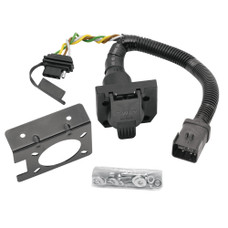 TEKONSHA 20135 MULTI-PLUG T-ONE CONNECTOR ASSEMBLY Adapts Vehicle OEM Trailer Connector To Accept Both 7-Way and 4 Flat Trailer Connectors