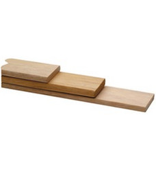 ATTWOOD MARI 10701-1 6FT WOOD BOW For Use With Support Sockets Or Support Rail Connectors And For Use With 70 Inch Length Beam; 6 Foot Length x 1-1/2 Inch Width; Hardwood