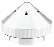 T-H MARINE GFEL-MK-W-DP WHT MINNKOTA 80 101 112 'ELIMINATOR For Use With Minn Kota 80+ Trolling Motors; Anodized; White; Aluminum; Single