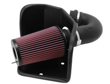 K&N FILTER 57-1525 FIPK RAM DIESEL  94-02 Black Polyethylene Tube; Red Filter