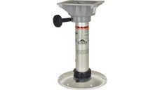 SPRINGFIELD 1793313 THREADLOCK 3 PIECE SET AP Fixed Height Pedestal; 14 Inch Post Height; 2-3/8 Inch Post Diameter; Anodized; Aluminum; ABYC Code H-31 AP And B; With 13 Inch Fixed Height Post/ Non-Locking Swivel Seat Mount/ 9 Inch Diameter Base