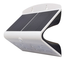 VALTERRA LLC DG0168 SOLAR LIGHT 6.8W  800LM Outdoor Use; Solar Power; SMD LED Chips; 800 Lumens Output; 6.8 Watt; Wall Mount; 10.625 Inch Length x 8.75 Inch Height x 4.3 Inch Width; With Motion Sensor/ Dusk To Dawn Feature/ Lithium Battery