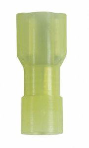 WIRTHCO 80830 NYLON QUICK DISCONNECT 1/4 Inch Nylon Insulated Female Quick Disconnect; 12-10 Gauge Wire; Pack Of 5