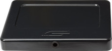 SUBURBAN MFG 3065ABK SDN2U BK COVER W/ SHIELDS Fits Suburban SDN2U Drop-In Cooktops; 18-1/4 Inch Width x 5/8 Inch Height x 14 Inch Depth; Black; With Side Wind Guards
