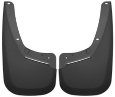 HUSKYLINER 56791 M.G. FT SILVERADO 07-08 Direct-Fit; Set of 2; Contoured; Without Logo; Black; Thermoplastic; Screw On