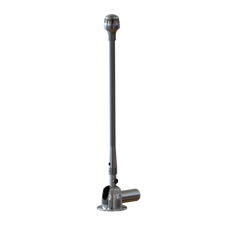 TACO METALS GS-950 ELECTRIC MOUNT  W/ MASTHEAD ANCHOR Stern Light; 39.25 Inch Height; 0.6 AMP At 12 Volt; LED; Clear Lens; Black Housing; Aluminum Housing; With Tube/ 6 Inch Lead Of 20-Gauge Wire From The Base; USCG Certified