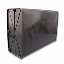 VALTERRA LLC R8036 WT TANK 8'X16'X36' 18G 18 Gallon Capacity; 8 Inch x 16 Inch x 36 Inch; Black ABS Plastic; Baffled Every 18 Inches For Surge Control; With Three 3/8 Inch Threaded Fittings Inserts; Three on Each End