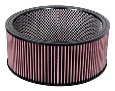 K&N FILTER E-3770 AIR FILTER SEE APPL.GUIDE Washable; Red; Cotton Gauze; Round; 14 Inch Outside Diameter x 6 Inch Height