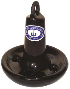 GREENFIELD 510-B MUSHROOM ANCHOR 10LB BLACK Deep Water; Mushroom Style; Holds Up To 12 Feet Length Boat; 10 Pound; 6-1/4 Inch Length x 6-1/4 Inch Width x 6-3/4 Inch Height; PVC Coated; Black; Cast Iron; Anchor Only
