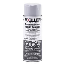 SIERRAMARINE 025740-C SANDABLE PRIMER PLATINUM GREY CANAD For Use On Surfaces Above The Water Line Bare Metal/ Steel/ Iron/ Fiberglass And Wood; Platinum Gray; 12 Ounce Aerosol Can; Single