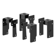 PULLRITE 3124 2019 CHEVY 1500 SR MTN KIT Use With SuperGlide 3100; Custom-Fit Base Rails and Brackets; Bolt-On; Drilling Required