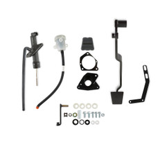 HOLLEY 319-911 70-81 CHEVY CAMARO HYD. CLUTCH CONV With Clutch Master Cylinder (Based On 4th Gen F-Body)/ Clutch Pedal With Pad/ Clutch Rod Assembly/ Master Cylinder Mount And Reinforcement Plate/ Master Cylinder Reservoir Kit/ Mounting Hardware