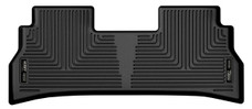 HUSKYLINER 14891 WB 2ND SEAT FLOOR LINER Molded Fit; Raised Ridge; Black; TPO (Thermoplastic Olefin); 1 Piece