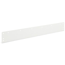 WEATHERGUARD 9702-3-02 RETAINER LIP FOR 28 IN SHELF UNIT 28 Inch Width x 1-1/12 Inch Height; Mount at Floor Level; White