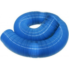 VALTERRA LLC D04-0055 QUICK DRAIN HOSE HD 10' 10 Foot Length Drain Hose; Heavy Duty; 15 Mil Vinyl Cover; Blue; Boxed