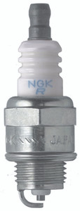 NGK 5113 SPARK PLUG BPMR4A SOLID; Resistor; Copper Core; Nickel Tip; 14 Millimeter Thread; 3/8 Inch Reach; Flat Seat; Single