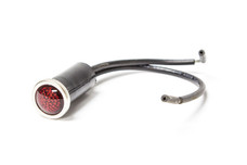 SIERRAMARINE UN21280 INDICATOR LAMP 12 Volt DC; Red; Single; Fits 1/2 Inch Mounting Hole; 4 Inch Tinned Copper Wire Lead