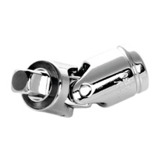 PERFORM TOOL W36130 UNIVERSAL JOINT Use To Rotate Sockets For Hard To Reach Angles; 1/4 Inch Drive; Chrome Plated; Chrome Vanadium Steel; Single