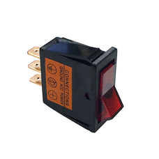 WIRTHCO 20532 ON/OFF ILLUMINATED REDROC 20 Ampere; Rocker; Illuminated; Red