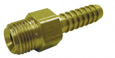 AP PRODUCTS ME5133 M.1/4'FLAREX1/4 HB FITTNG 1/4 Inch Male Inverted Flare x 1/4 Inch Hose Barb; Brass; Single