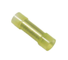 WIRTHCO 80806 NYLON BUTT CONNECTOR Nylon Insulated Butt Connector; 12-10 Gauge Wire; Pack Of 5