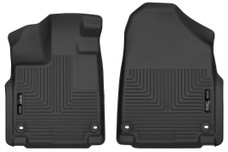 HUSKYLINER 18801 WB FRONT 18 ODYSSEY Molded Fit; Smooth Arcing Ribs/ Raised Heel Pad; Black; Rubber; 2 Piece
