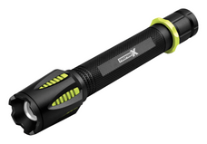 PERFORM TOOL W2655 FIREPOINT X LI-ION FLASHLIGHT Handheld; Super Bright Cree LED; 3061 Lumens High Beam/ 754 Lumens Low Beam; Black Casing; Anodized Aluminum Housing; Two 18650 Li-ion Battery; 208 Millimeter Length; With USB Battery Charger