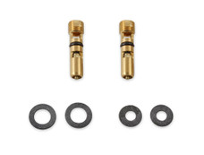 HOLLEY 6-515-2 6-515-2 NEEDLE & SEATS2PK For Use With Holley Carburetors 750 CFM and Larger; High Flow; Adjustable; 0.130 Inch Seat Size; Viton; Set of 2; With All Necessary Hardware