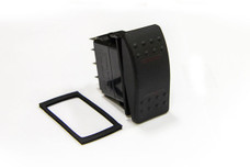 SIERRAMARINE RK19540-1 ROCKER SWITCH 12 Volt; 20 Amp; Rocker; Illuminated; With Neoprene Mounting Gasket; For Marine Applications