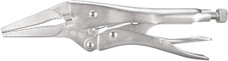 PERFORM TOOL W30760 PLIERS-LOCKING Long Nose Locking; 9 Inch Length; Non-Reversible; With Automatic Return; Chrome Vanadium Steel