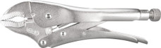 PERFORM TOOL W30756 PLIERS-LOCKING Curved Jaw Locking; 10 Inch Length; Non-Reversible; With Automatic Return; Chrome Vanadium Steel