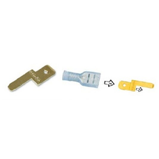 WIRTHCO 30100 TAPS FOR MINI FUSEBLOCKS Use With Vacant Energized Slots In ATM/ Mini-Fuse Block; With 3 Taps And 6 Slip-On Terminals