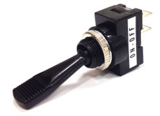 SIERRAMARINE TG21130 TOGGLE SWITCH 12 Volt; 15 Amp; Toggle; Non-Lighted; On-Off Position; Single Pole Single Throw (SPST); With Bezel Nut And Spacer Ring