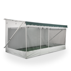 DOMETIC 935002.130 VERANDA ROOM 2' FRT PNL-TALL For Use With Veranda Room; Fits Awning Rail To Ground Measurements of 111 Inch To 120 Inch; 2 Foot Front Panel Tall