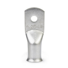 ANCOR 242294 TINNED LUG #2/0 1/4'  25PC 1/4 Inch Eyelet Opening; 2/0 Gauge Wire; Tinned Copper Connector/ Without Insulation; UL/ CE Certified; Pack Of 25