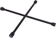 PERFORM TOOL W11 LUG WRENCH 4 Way Truck Wrench; Chrome Plated; Steel; Single; 7/8 Inch/ 15/16 Inch/ 1 Inch/ 1-1/16 Inch Size; 25 Inch Length