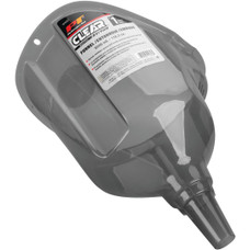 PERFORM TOOL W4051 CLEAR VIEW EASY-FILL FUNNEL 1 GALLO Round; Easy Fill; 1 Gallon Capacity; Transparent; Polypropylene