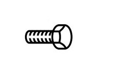 DEXTER AXLE 007-116-00 SCREW HEX CAP 7/16-20 X 1.75 BLACK Fits Dexter 9000 To 10000 Pounds General Duty Disc Brake; 7/16 Inch-20 Thread Size; 1-3/4 Inch Length; Hex Head; Black Oxide