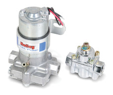 HOLLEY 712-802-1 712-8021 MARINE FUEL PUMP 70 GPH Flow Rate at 9 PSI; 14 PSI Max Pressure; With Regulator; 3/8 Inch NPT Inlet/Outlet