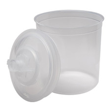 3M 16000 3M  PPS  KIT  16000  STAN Use With 3M 22 Fluid Ounce Spray Gun Cup; With (50) Liner/ (20) Sealing Plug/ (50) Standard Size Lid With Micron Filter